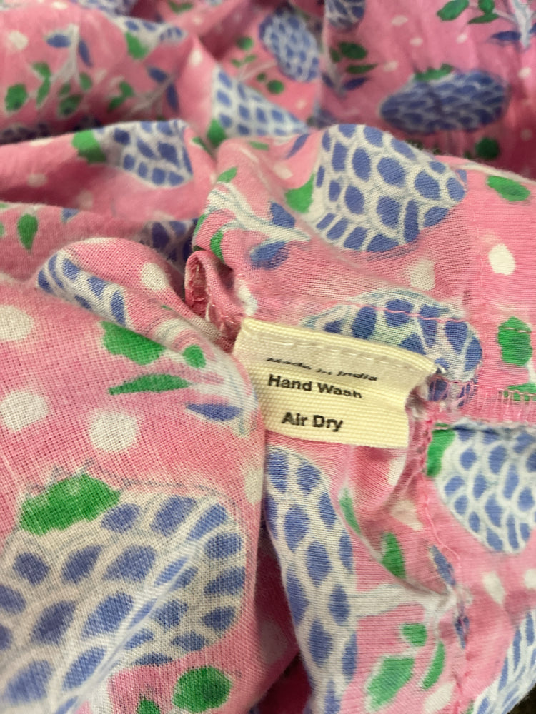 SZ Blockprints Size M Pink multi Eva Dress