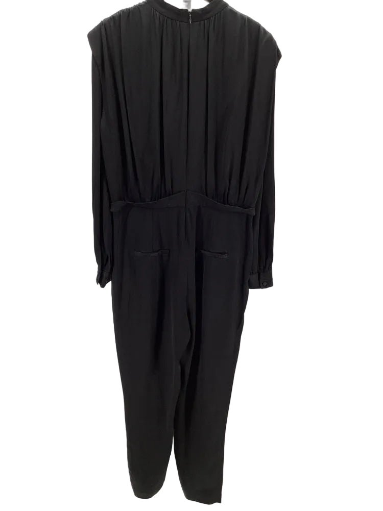 Veronica Beard Size 10 Black Kavia Jumpsuit