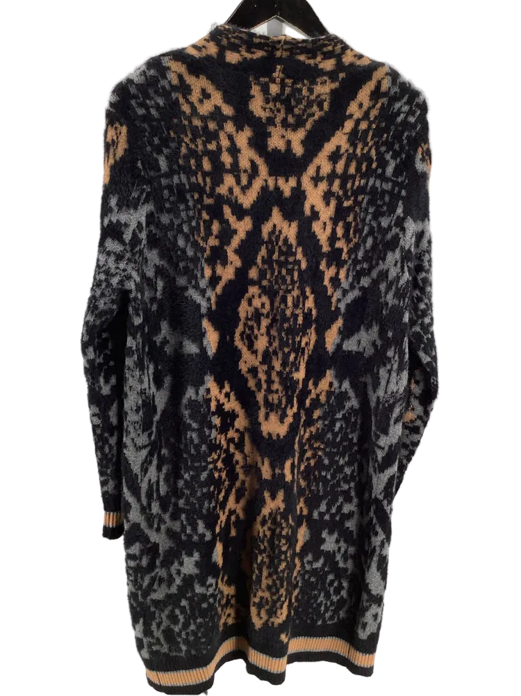 Vintage Concepts Size M Navy multi Sweater