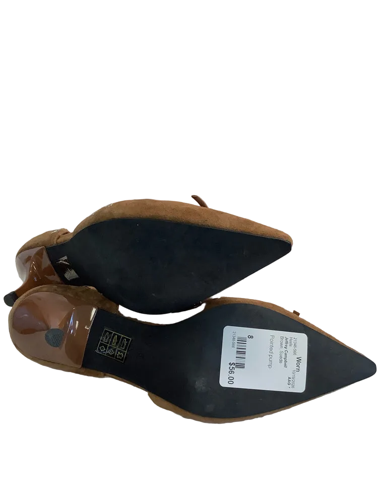 Jeffrey Campbell Shoe Size 8 Brown Heels