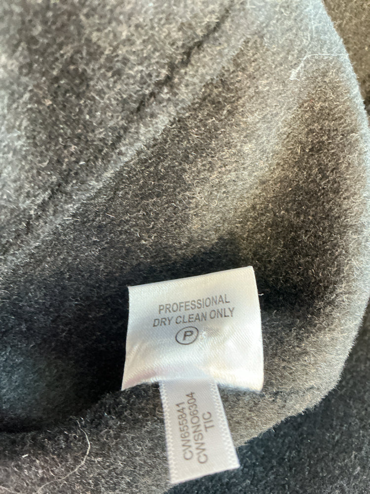 Calvin Klein Size L Gray Coat