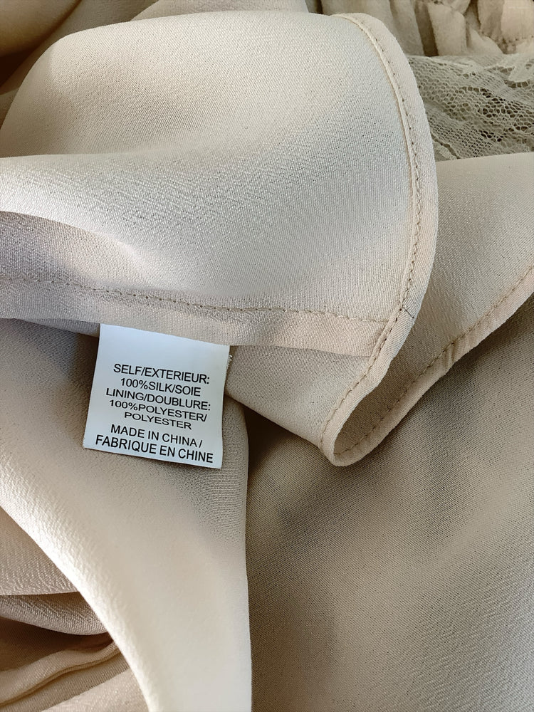 haute hippie Size XS Tan Dress