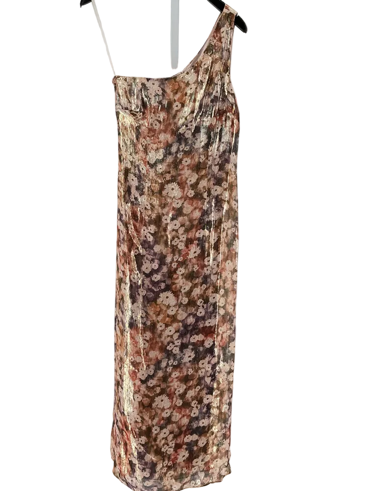 Club Monaco Size 0 Tan Multi Dress