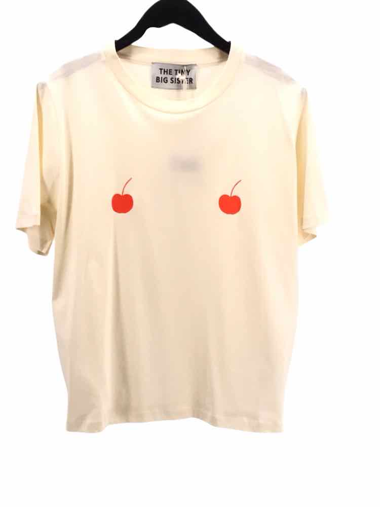 The Tiny Big Sister Size L Tan Multi Shirt