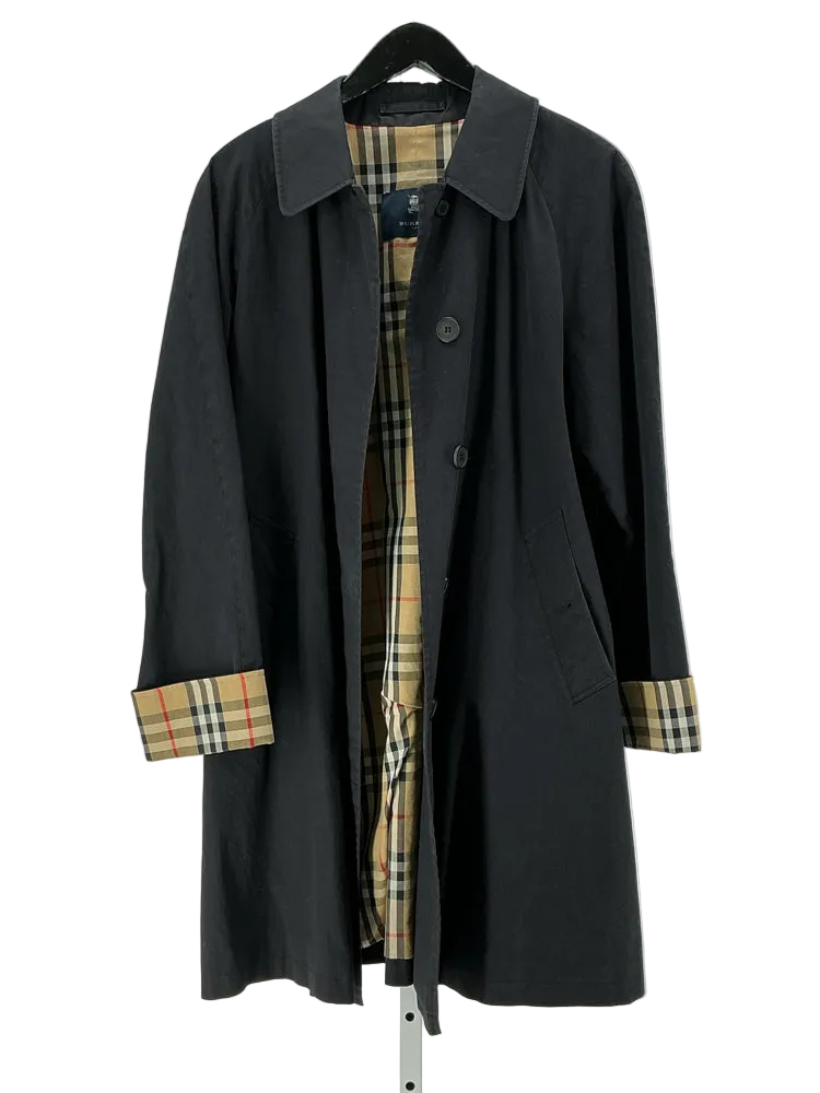 Burberry Size L Black Camden Trenchcoat