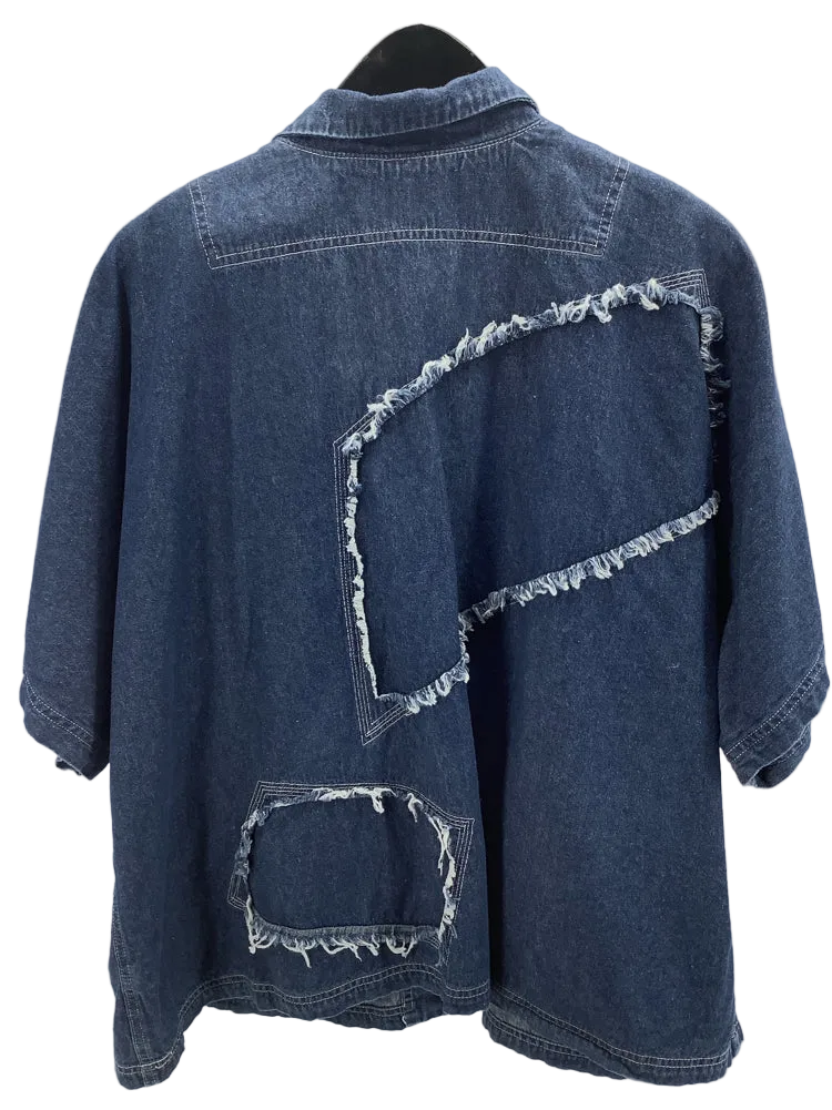 Cynthia Ashby Size M L XL Denim Storm Jacket