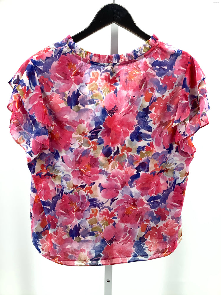 Misa Size M Pink multi Maria Shirt