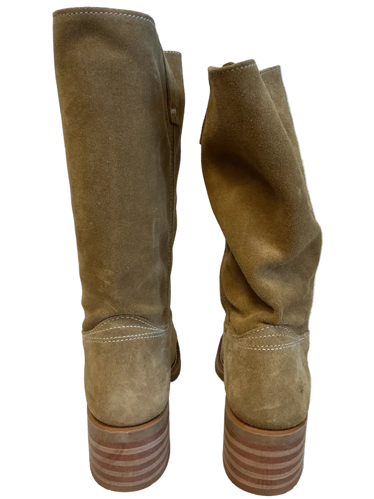Frye Shoe Size 8 Tan campus Boots
