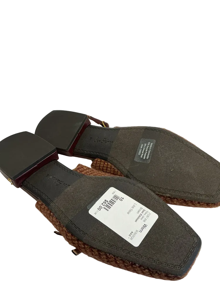 Sam Edelman Shoe Size 10 Brown Mary Jane