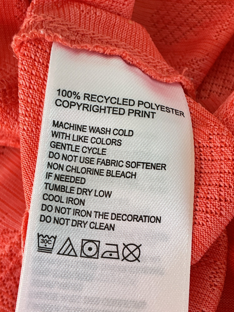Tommy Bahama Size L Orange Shirt