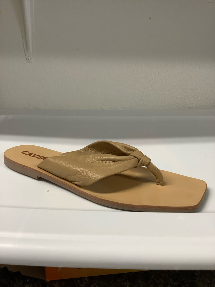 Caverley Shoe Size 11 Tan Jules Flip Flops