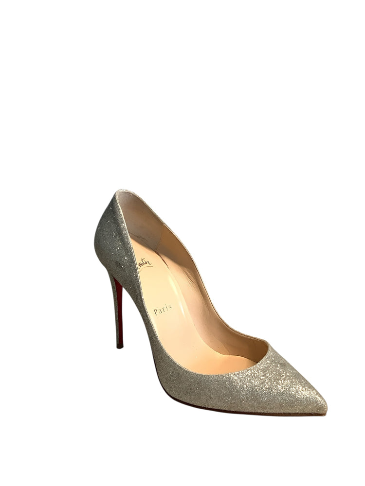 Christian Louboutin Shoe Size 7.5 Ivory Heels