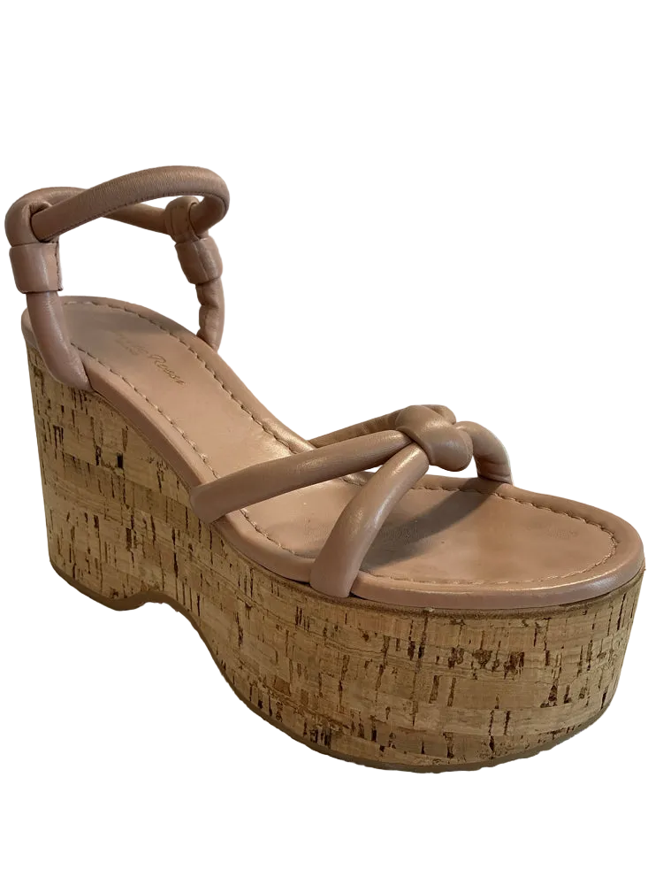 Gianvito Rossi Shoe Size 9.5 Peach Wedges