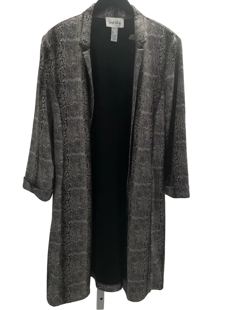 Joseph Ribkoff Size 16 Black & White Jacket