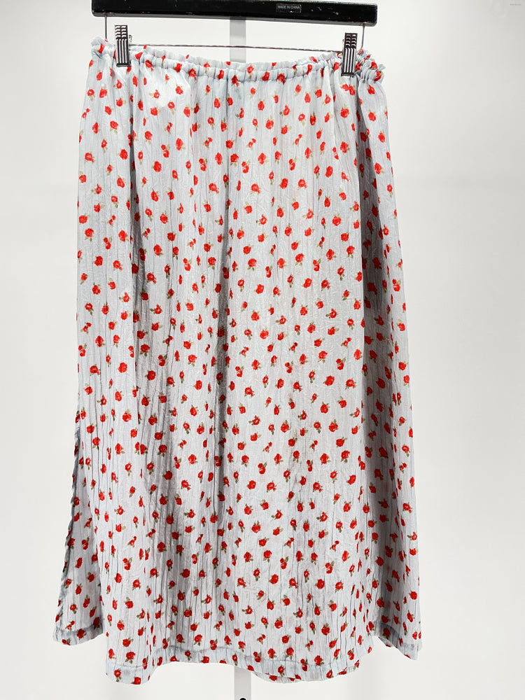 No.6 Store Size 8 Light Blue Multi Skirt