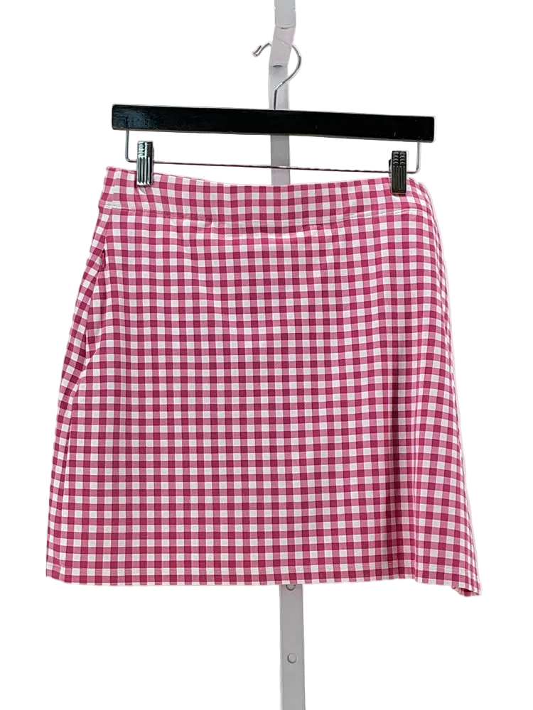 J.McLaughlin Size L Pink & White Skort