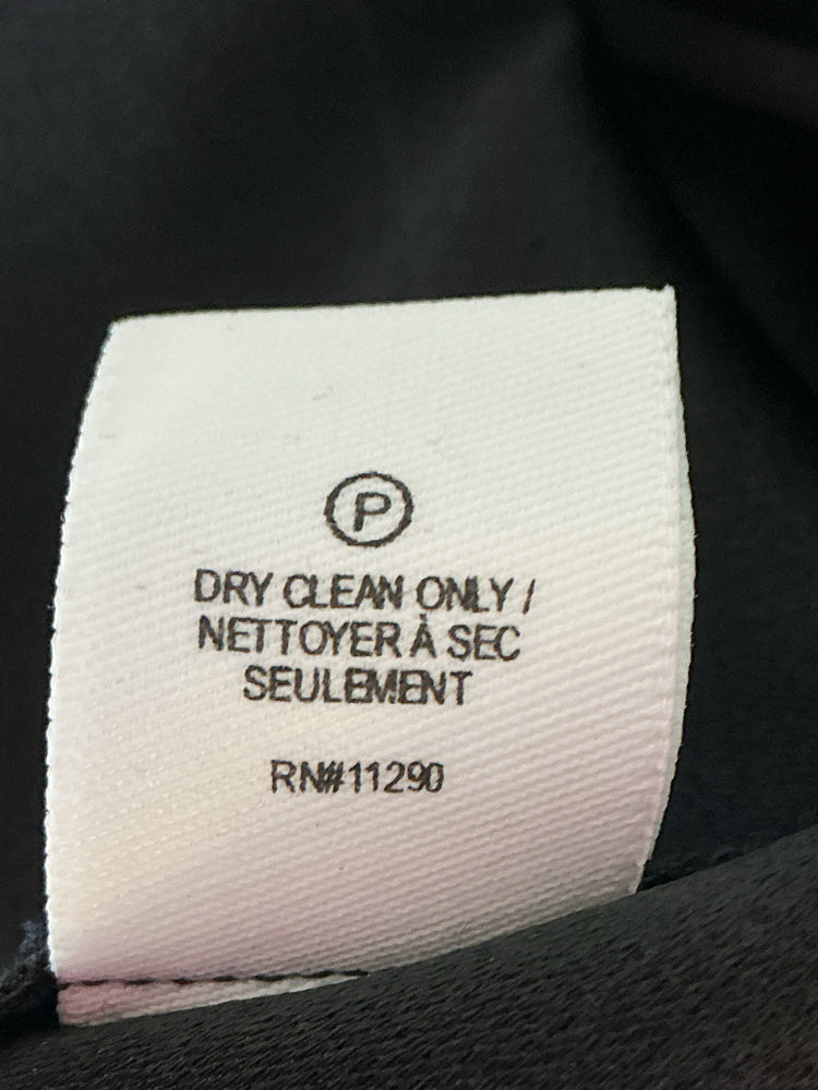 Derek Lam 10 Crosby Size 4 Black Shirt