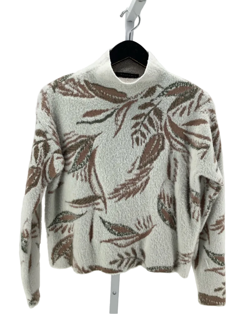 Tahari Size XS Cream multi Sweater