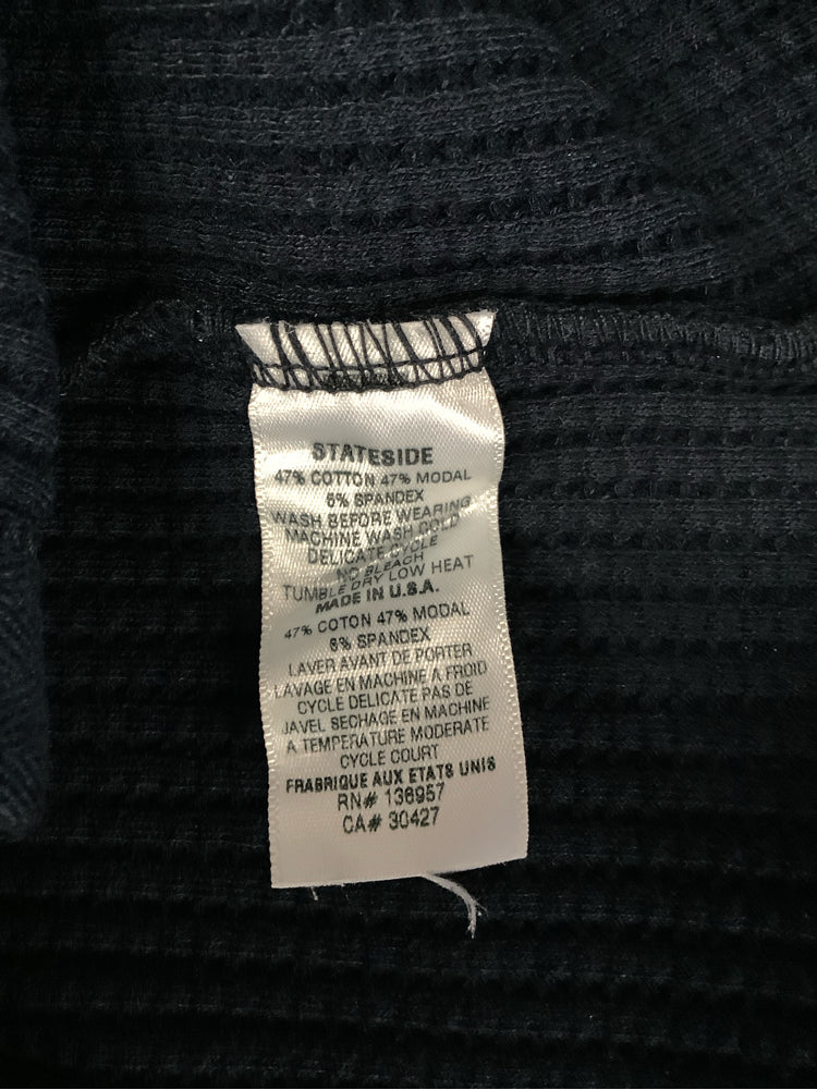 Stateside Size M Navy Shirt