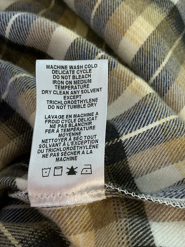 TWP Size XS/S Tan Multi Shirt