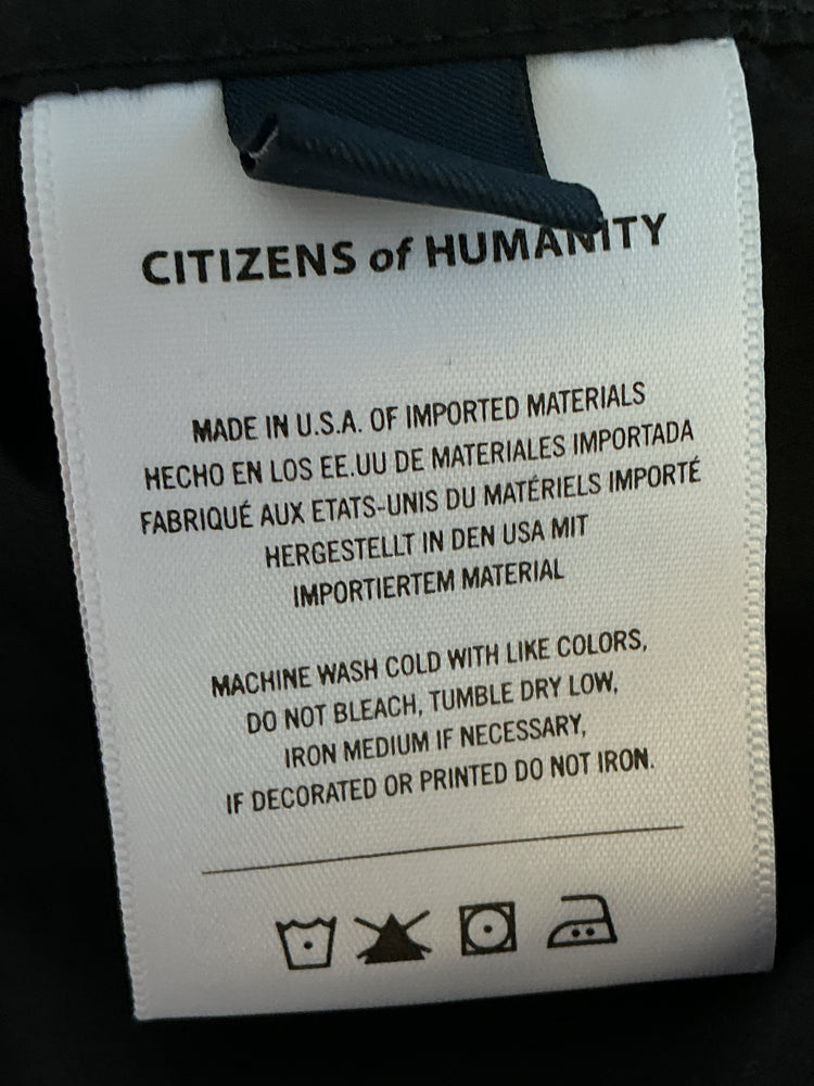 Citizens of Humanity Size S Black Shirt