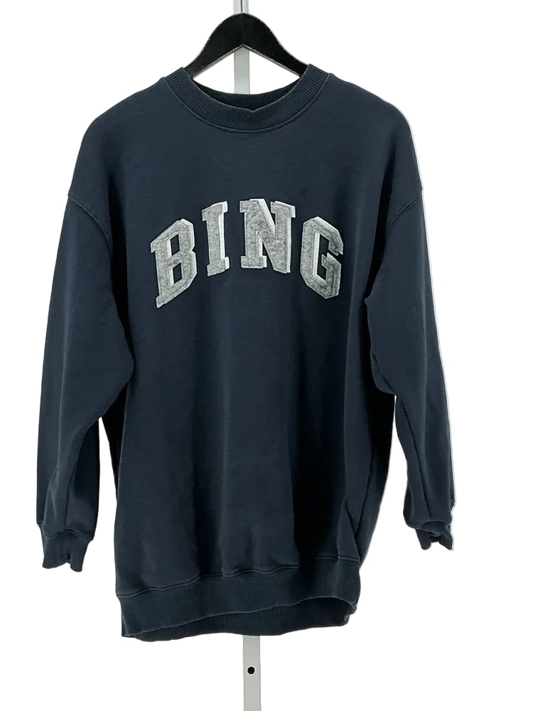 Anine Bing Size XS Navy Sweatshirt