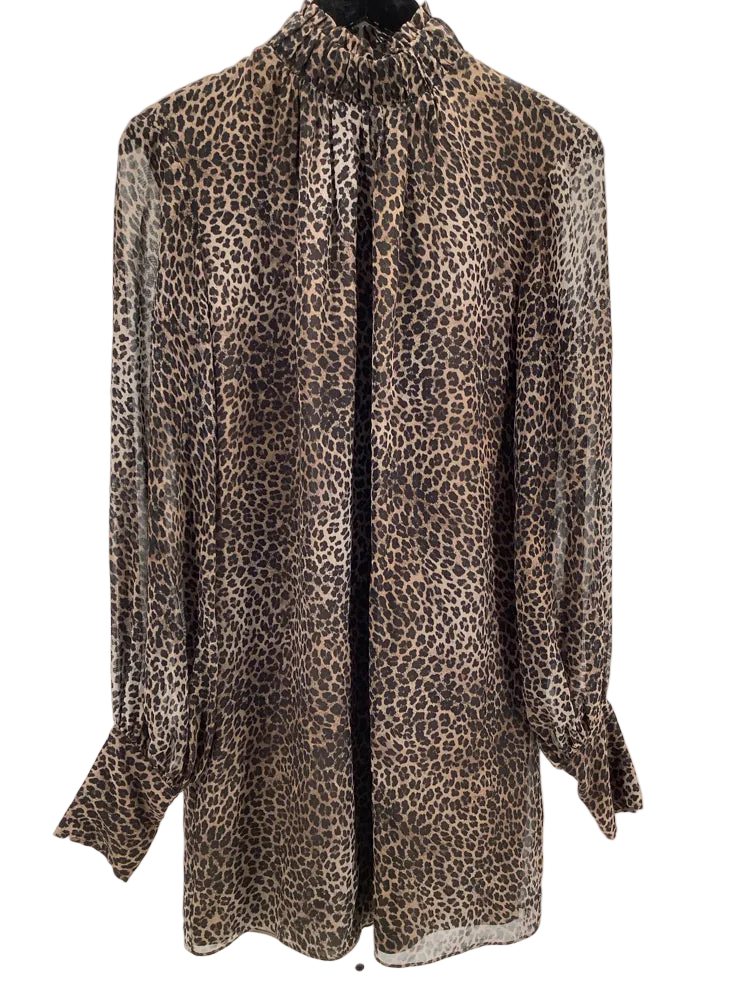 Frame Size S Tan & Black Dress
