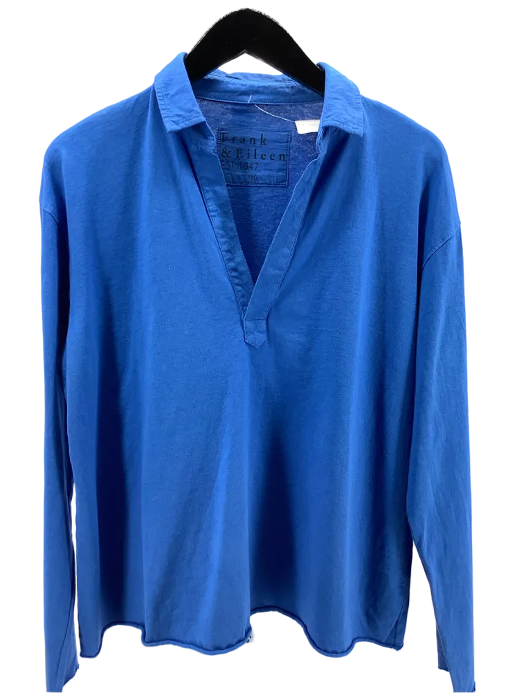 Frank & Eileen Size M Blue Patrick Shirt