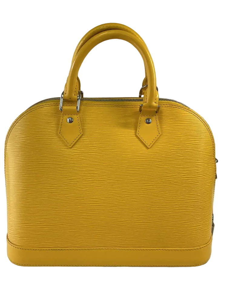 Louis Vuitton Yellow Alma Handbags