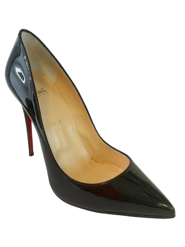 Christian Louboutin Shoe Size 10 Black kate Heels