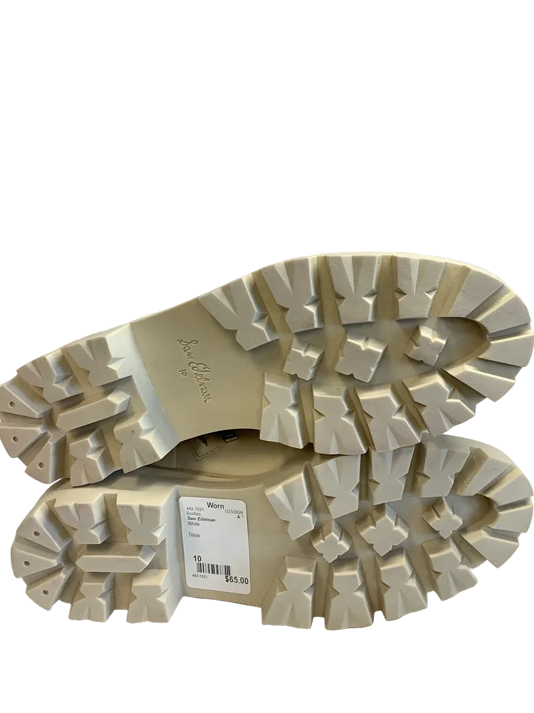 Sam Edelman Shoe Size 10 White Booties