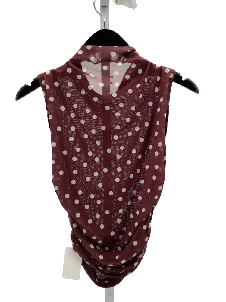 Maeve Size XS Brown & white Tank Top