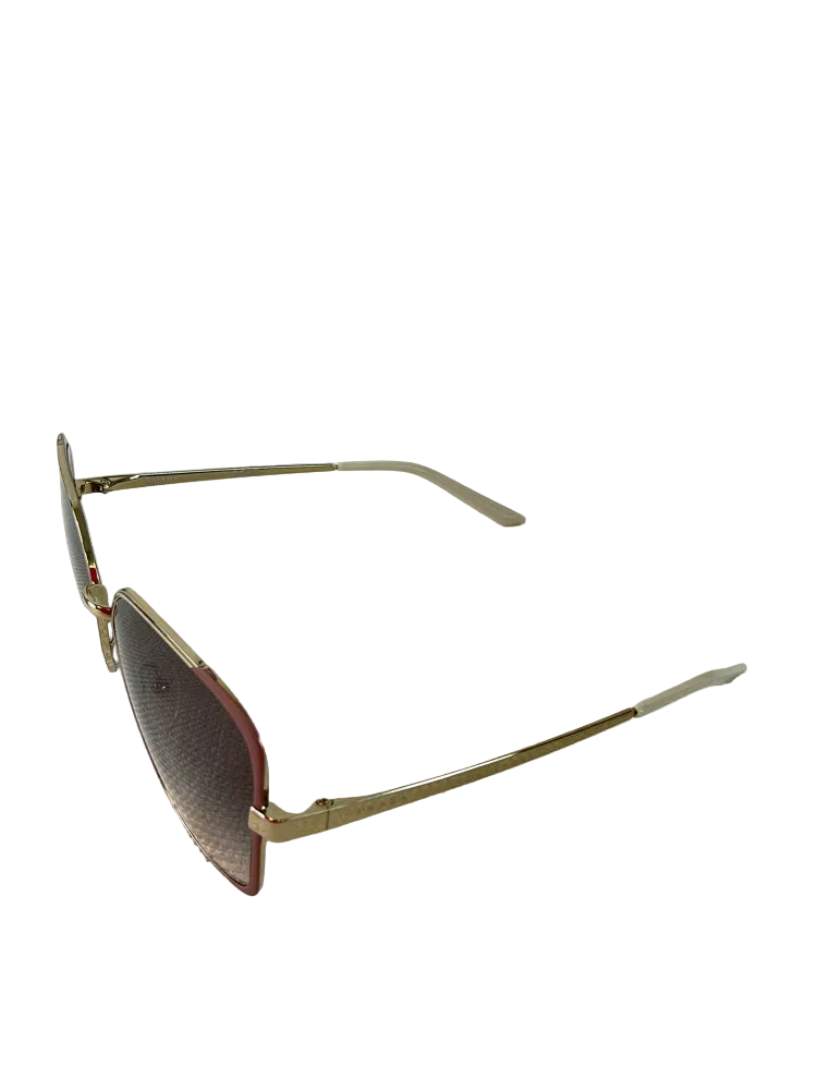 Prada Gold & White Sunglasses
