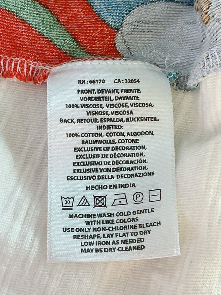 Akemi & Kin Size XS White multi Shirt