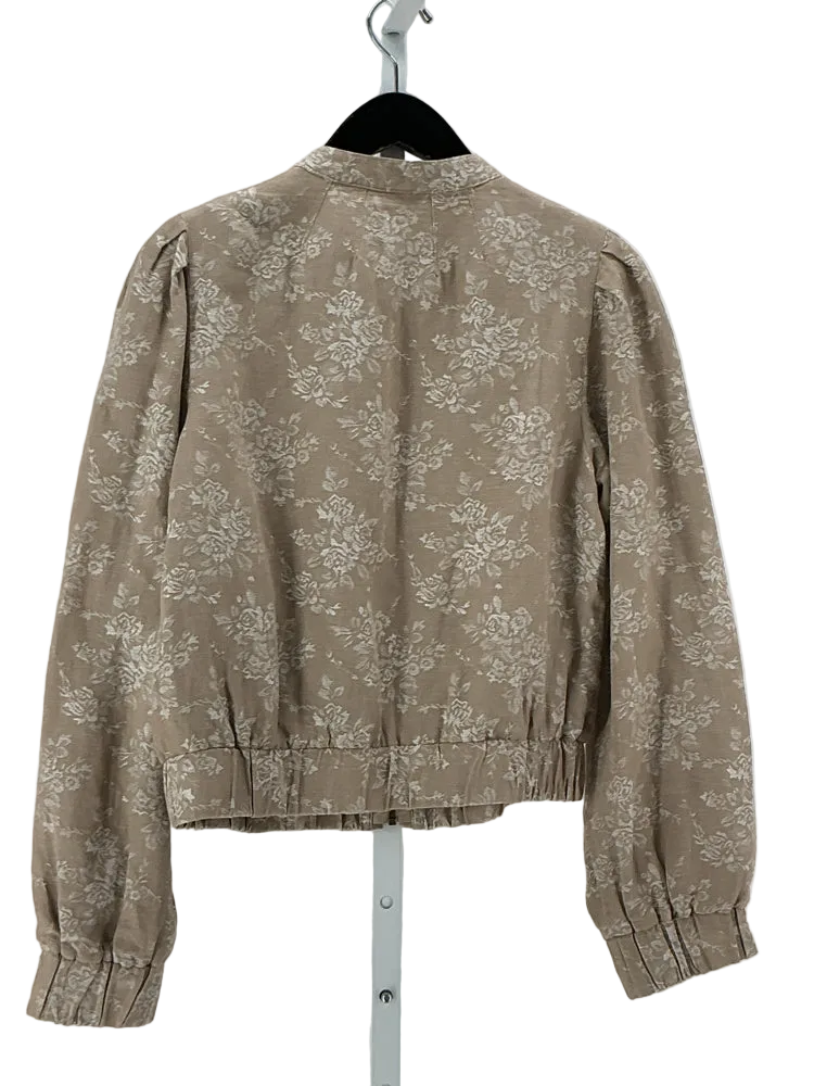 by anthropologie Size XS Tan & White Jacket