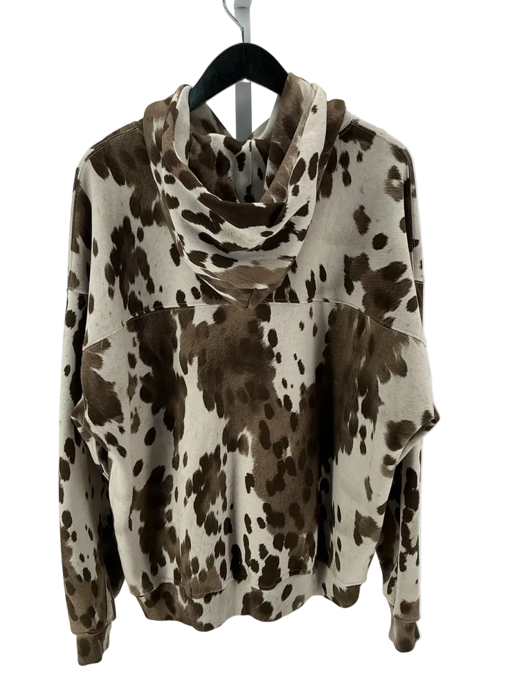 Abercrombie & Fitch Size L Brown Multi Sweatshirt