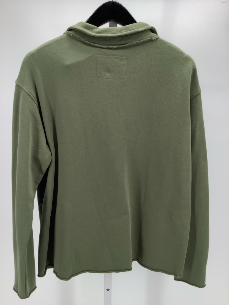 Frank & Eileen Size M Olive Patrick Shirt