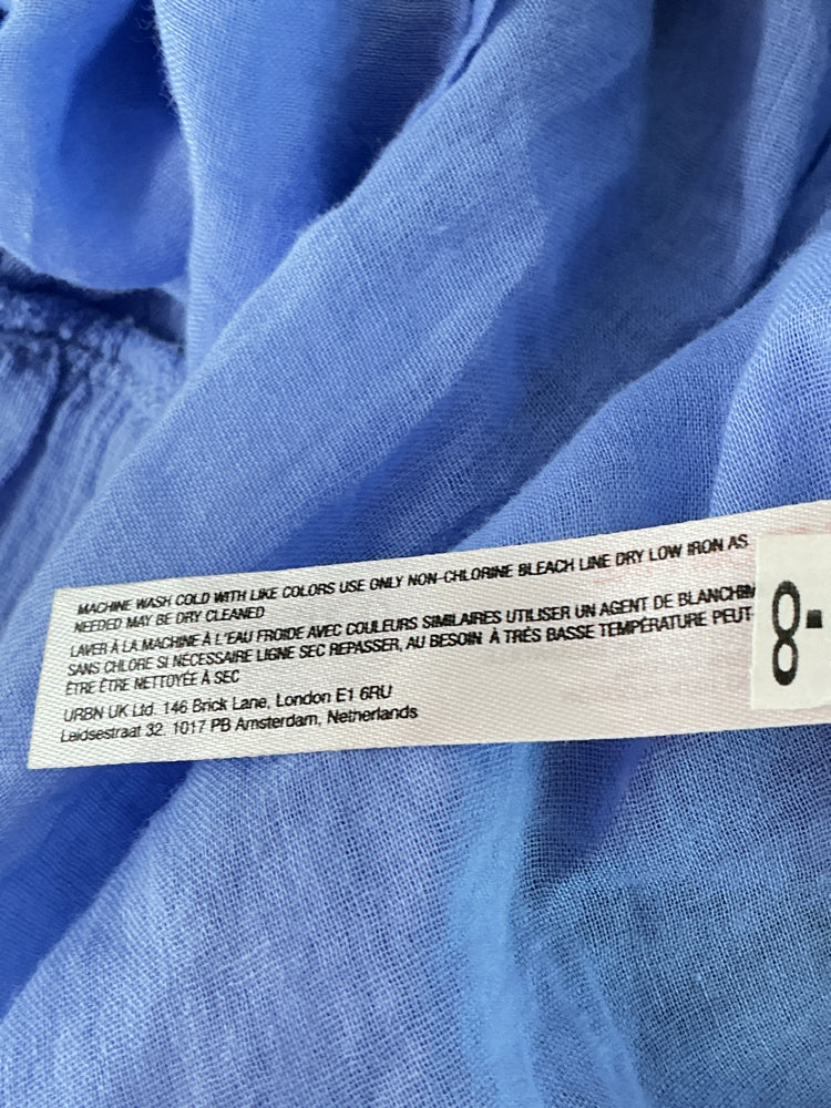 Free People Size XS Blue Skirt