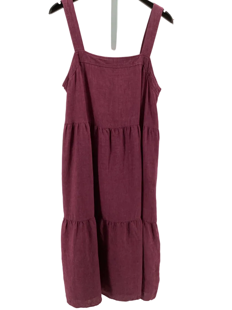 Eileen Fisher Size M Burgundy Dress