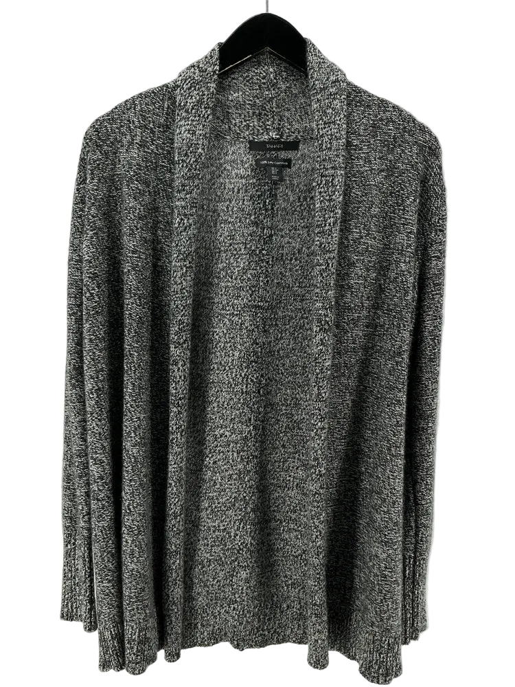 Tahari Size S Gray Cardigan