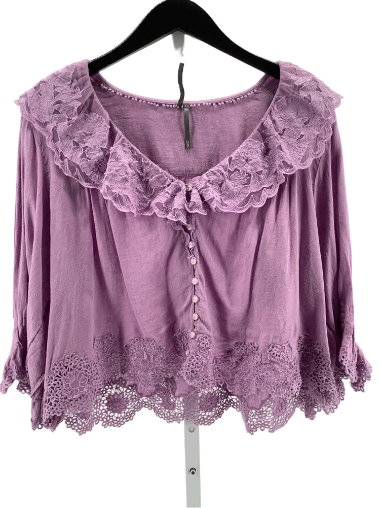 by anthropologie Size M Lavender Shirt