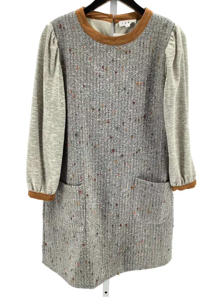 THML Size L Gray multi Dress