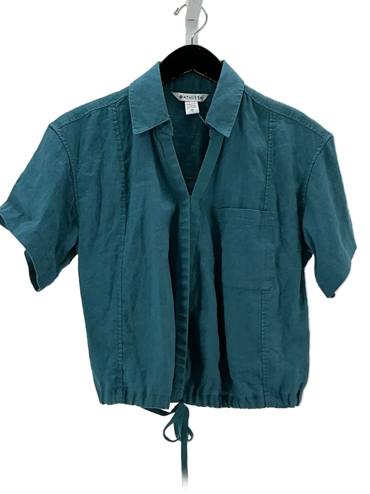 Athleta Size XS Blue Shirt