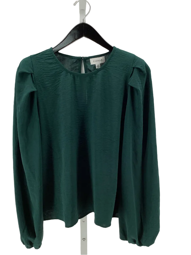 Evereve Size M Green Shirt