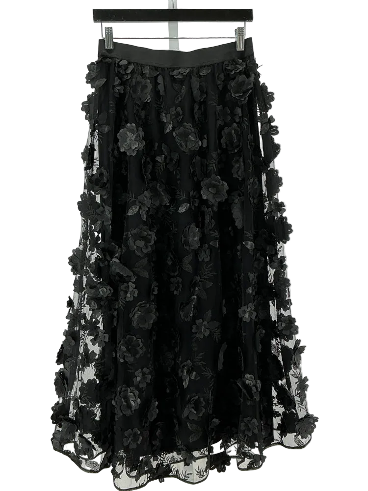 by anthropologie Size S Black Skirt