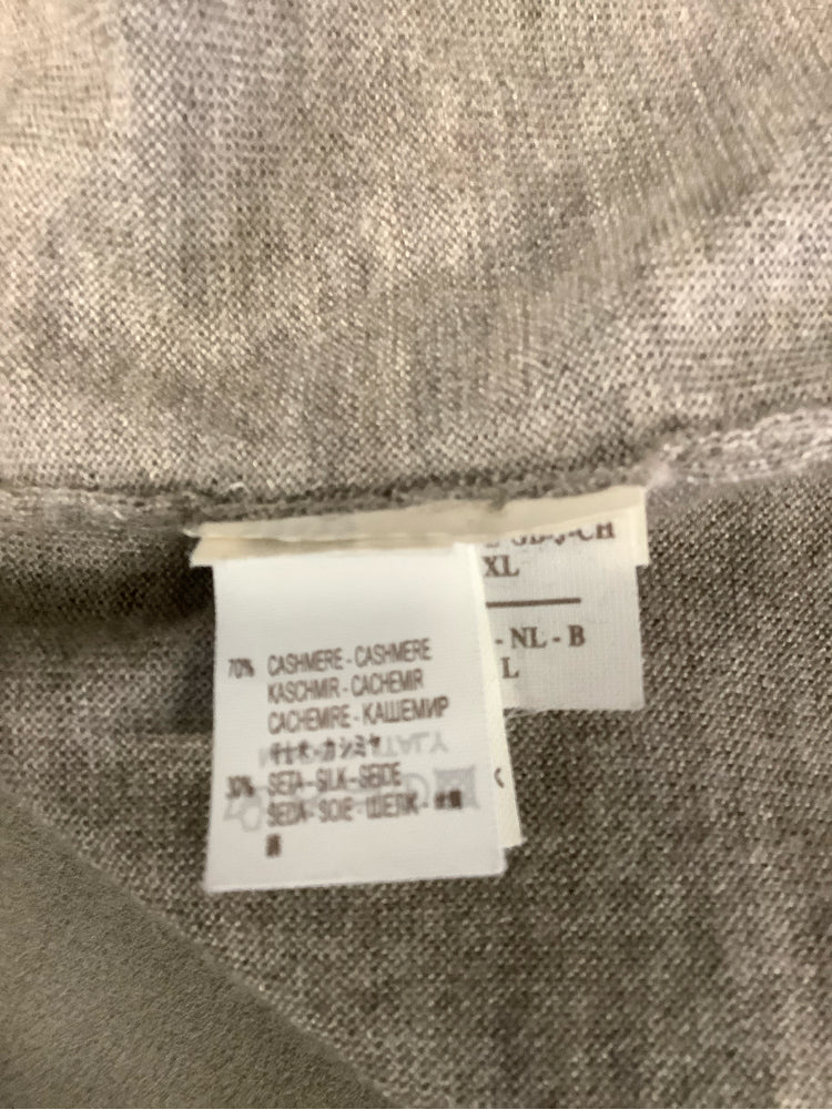 Brunello Cucinelli Size XL Tan Turtleneck