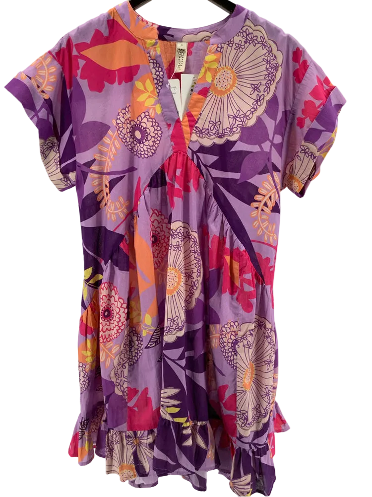 Uncle Frank Size S Purple multi Dress