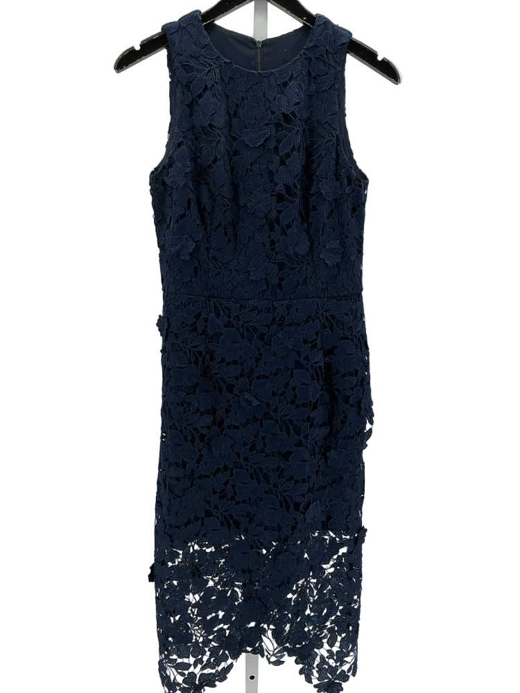 Betsy & Adam Size 10 Navy Dress