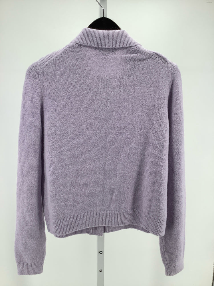 Ann Taylor Size M Lavender Cardigan