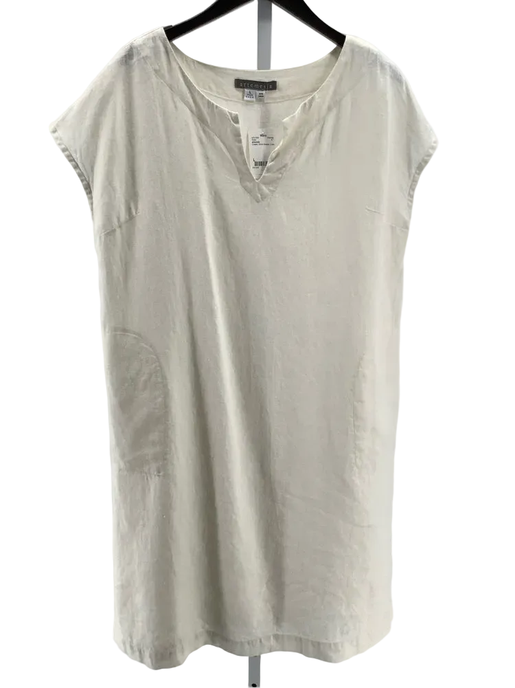 artemesia Size L Cream Dress